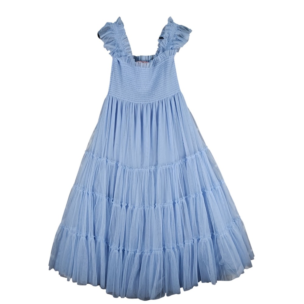 Hill House Home Ellie Nap Dress Size L Powder Blue Tulle Collectors Edition 2025 - Picture 4 of 10